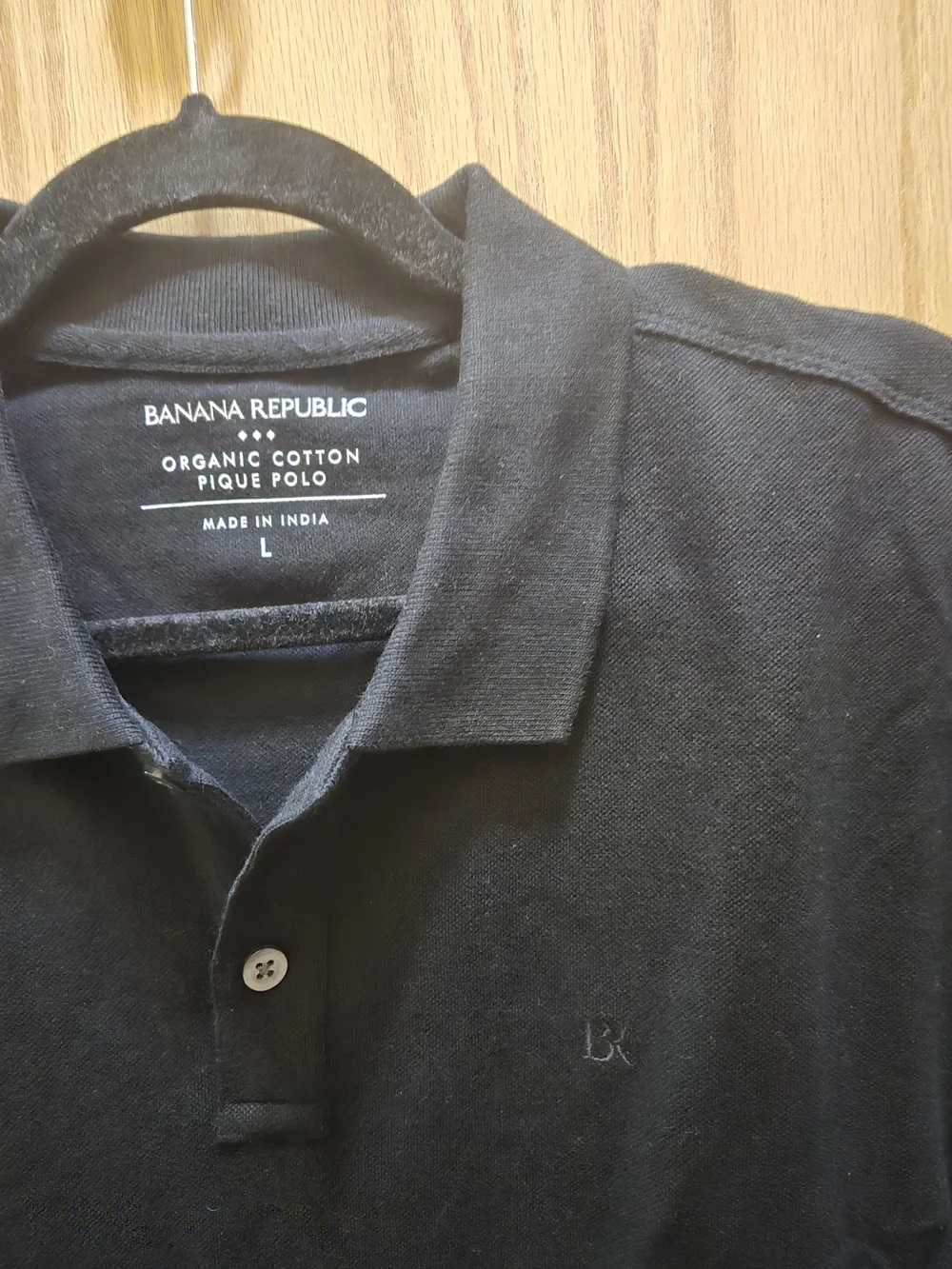 Banana Republic Men's Black Polo Shirt